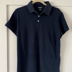 Bonobos Slim Fit Navy Pique Polo Shirt